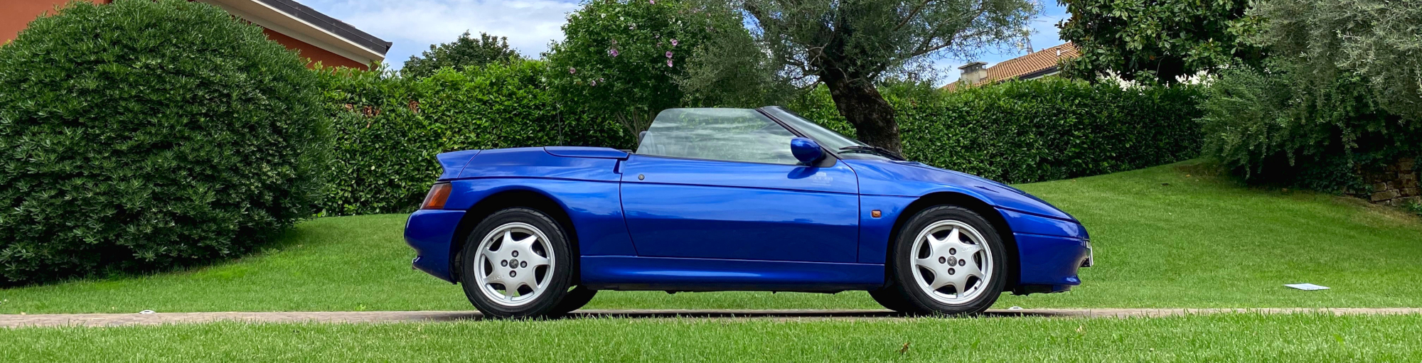 Laterale Lotus Elan Turbo-S1 M100 - PASSIONE CLASSICA